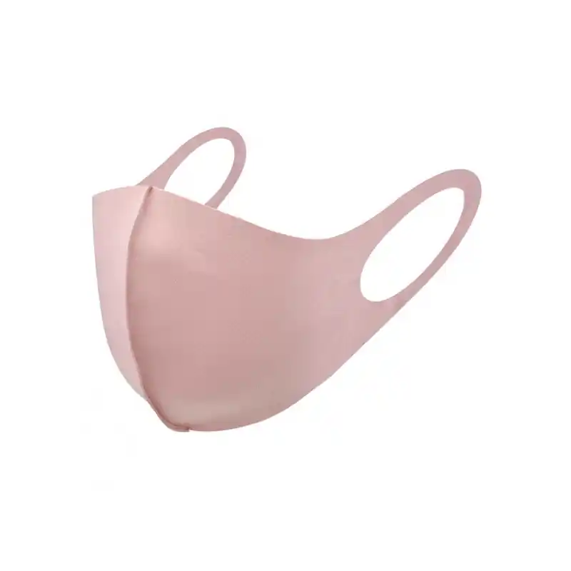 BYS Kasvomaski Single Layer Polyspandex Dusty Pink Ajankohtainen