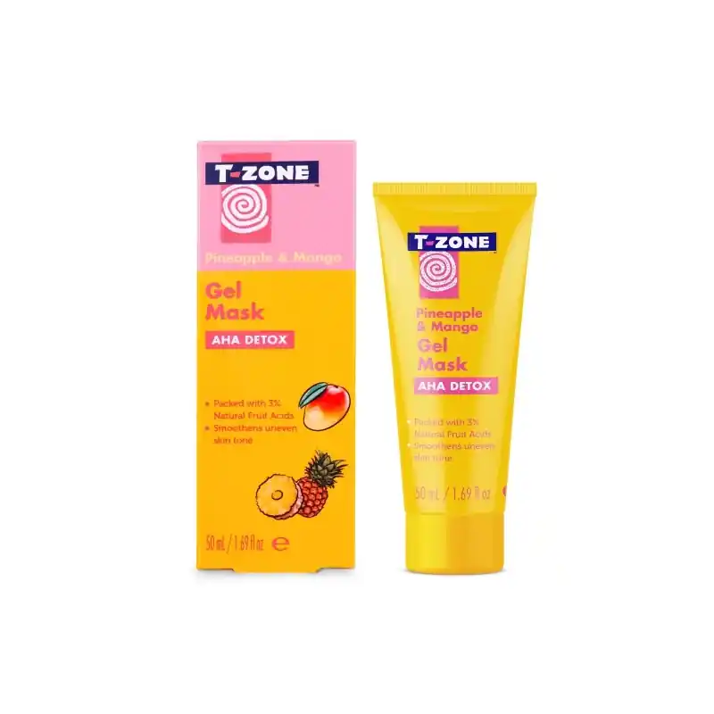 Uusi Malli TZone Skincare Gel Face Mask Pineapple and Mango 50ml