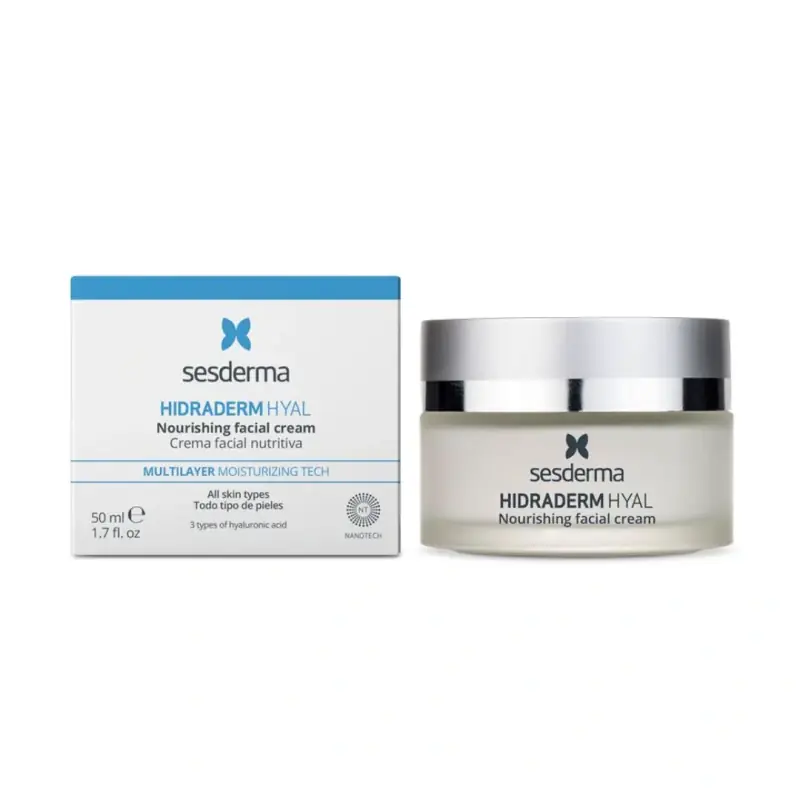 Vain Rajoitetun Ajan Sesderma Hidraderm Hyal Nourishing Cream Ravitseva monitasoinen kosteusvoide 50ml