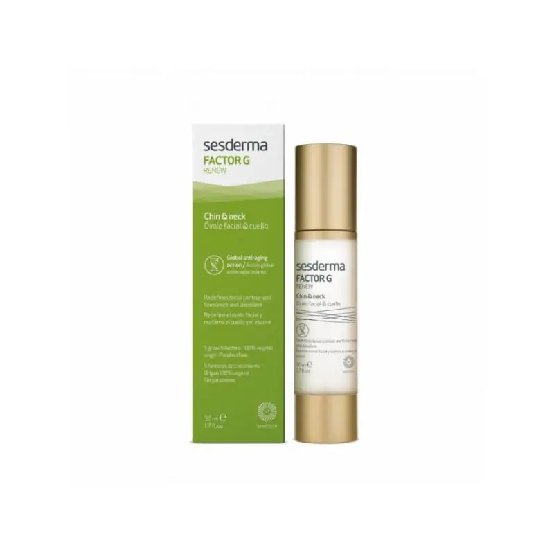 Sesderma Factor G Renew Chin and Neck Kasvojen piirteitä ja kaulaa nuorentava geeli 50ml Osta Nyt