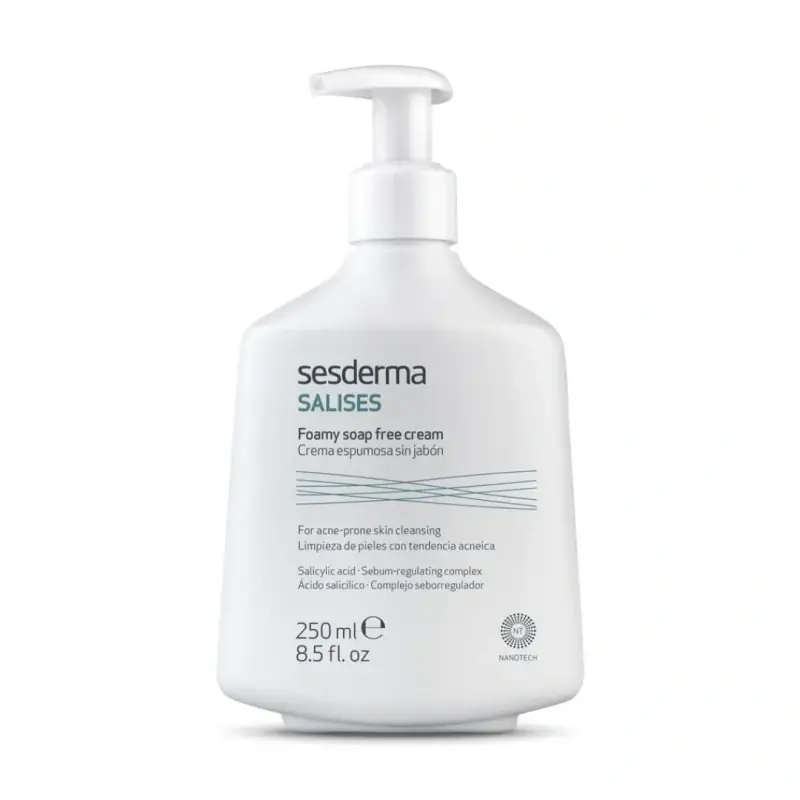 Sesderma Salises Foamy Soap Free Cream Saippuaton puhdistusvaahto 250 ml Ajankohtainen