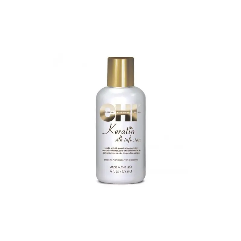 Loppuunmyynti CHI Keratin Silk Infusion Uudistava seerumi hiuksille 177ml