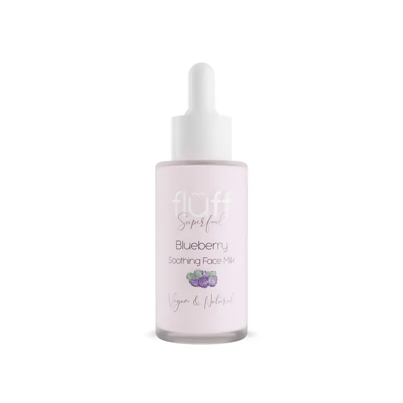 FLUFF Rauhoittava kasvomaito Blueberry 40ml Tilaa Heti