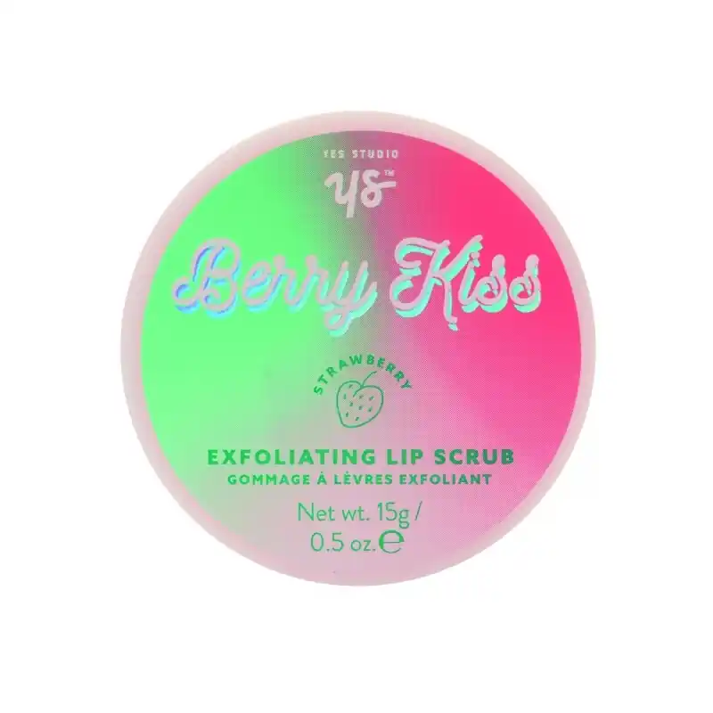 Uutuus Yes Studio Lip Scrub Berry Kiss Huulikuorinta 15g