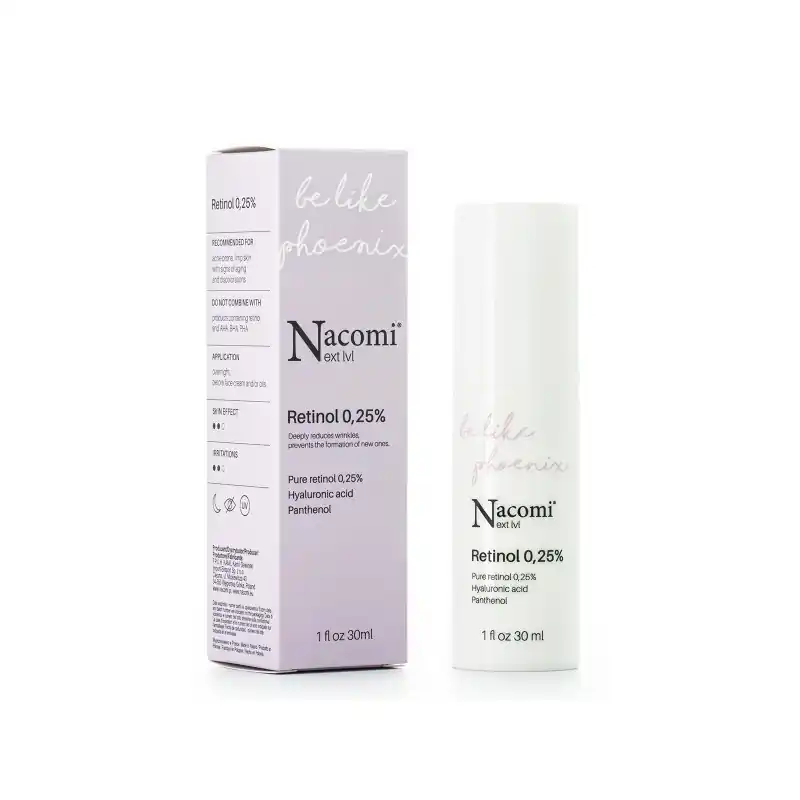 Flash-Tarjous Nacomi Next Level Retinol 0,25% Night serum 30ml