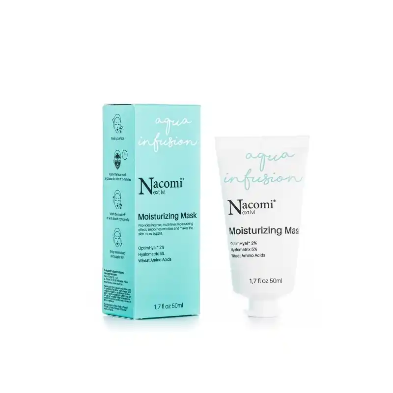 Nopea Toimitus Nacomi Next Level Moisturizing Face mask Aqua infusion 50ml