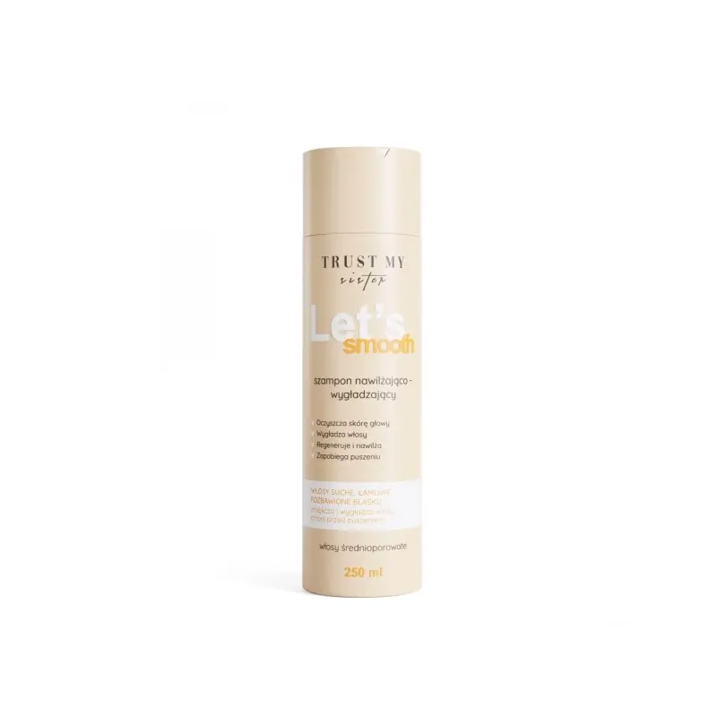 TRUST MY sister Moisturizing and smoothing shampoo for medium porosity hair 250ml Viikonlopputarjous