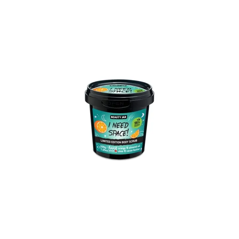 Beauty Jar Vartalokuorinta I need space 200g Tukkuhinta