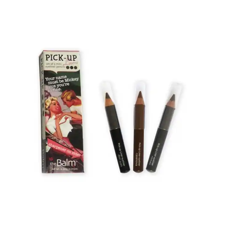 theBalm Silmänrajauskynät Mickey Black Grey Brown Superhinta