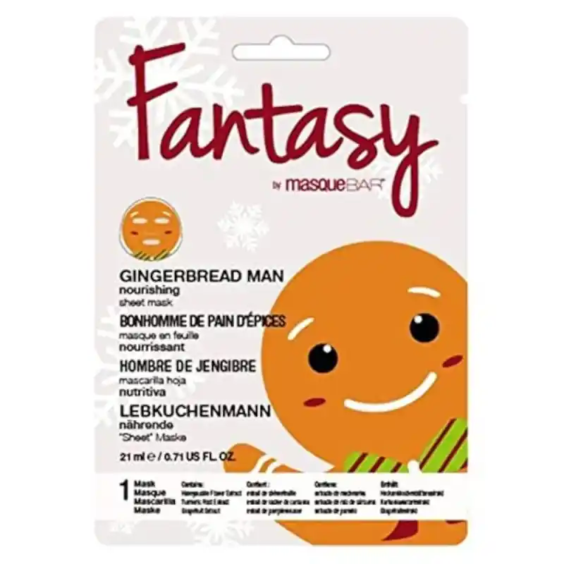 Alennus Fantasy by Masque Bar Holiday Gingerbread Man Nourishing Sheet Mask