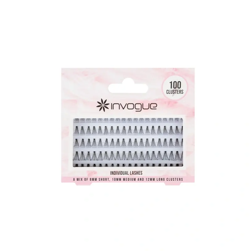 Pakollinen (Must-Have) Invogue Individual Lashes (100 Clusters)