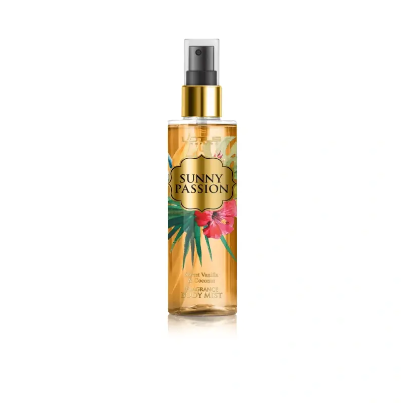 Asiakkaiden Suosikki Lotus Parfums Body Mist Sunny Passion 200ml