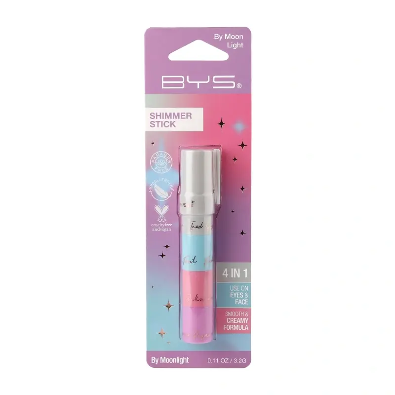 BYS 4 In 1 Shimmer Stick Crayon Stacker By Moonlight Pakollinen (Must-Have)