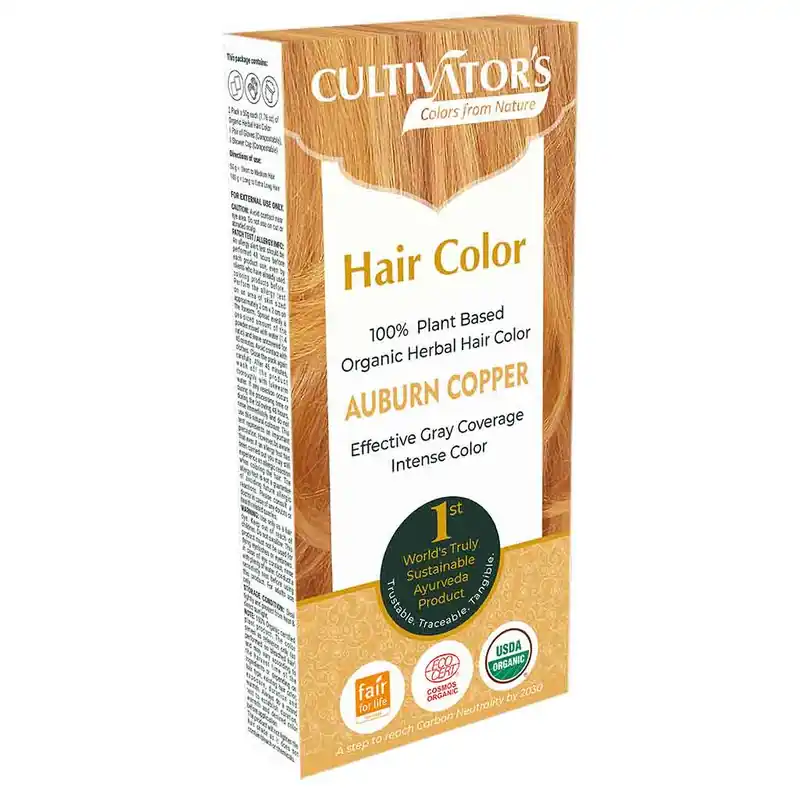Cultivator`s hiusväri Auburn Copper Sertifioitu
