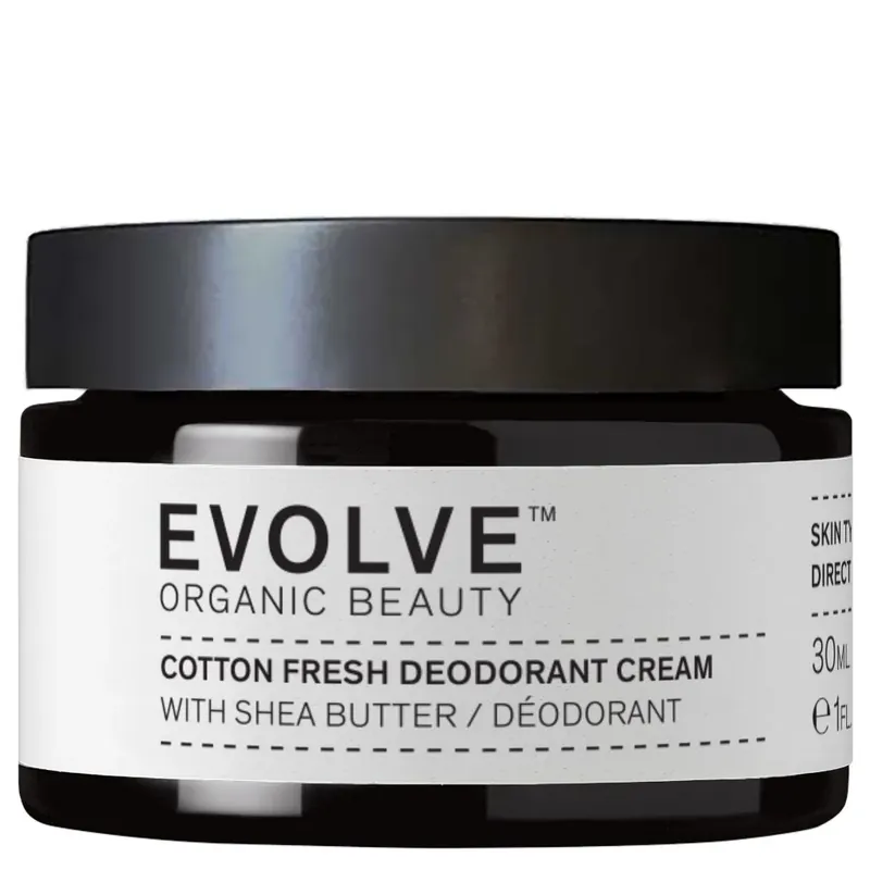 Ajankohtainen Evolve Organic Beauty Cotton Fresh Deodoranttivoide 30ml