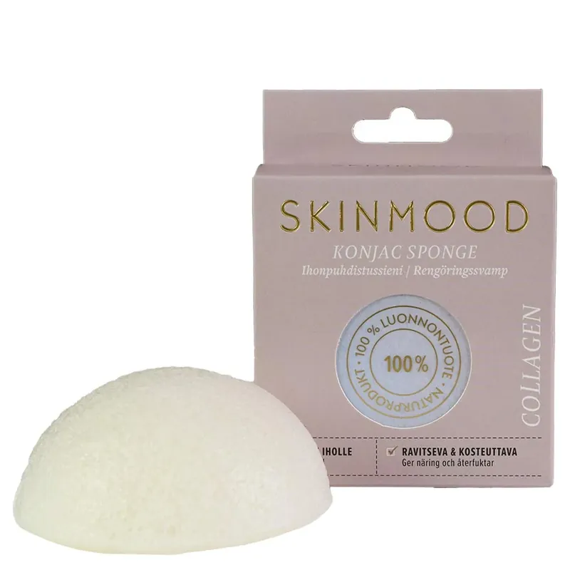 SkinMood Konjac Kollageeni kasvosieni aikuiselle iholle Kampanjahinta
