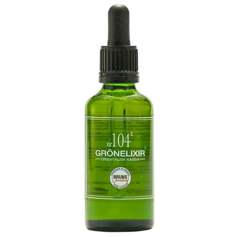 BRUNS Products Nr104c Oriental Kassia Green Elixir Seerumi Hiuspohjalle ja kasvoille 50ml Kampanjahinta