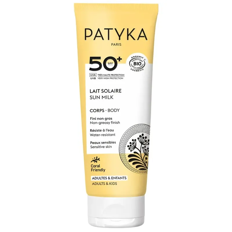 Alkuperäinen Patyka BODY Sun Milk SPF50 100ml