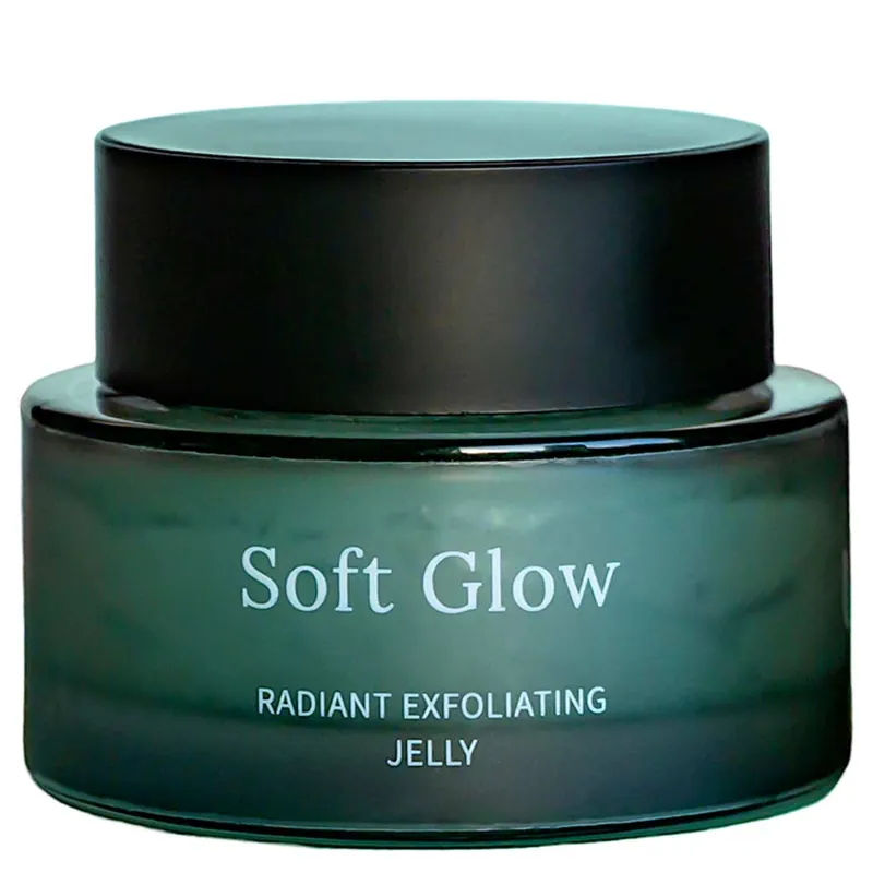 Usva Cosmetics Soft Glow Radiant Exfoliating Jelly Kasvokuorinta 50ml Asiakkaiden Suosikki
