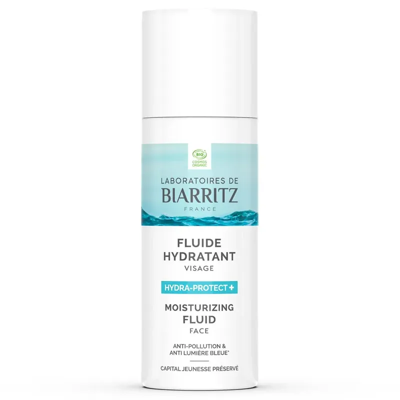 Laboratoires de Biarritz Hydra-Protect+ Moisturizing Face Fluid Kasvoemulsio 50ml Heti Saatavilla