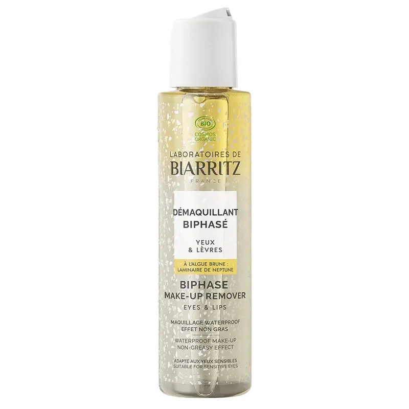 Kuuma Tarjous Laboratoires de Biarritz Cleansing Care Biphase Make-up Remover Eyes & Lips 125ml