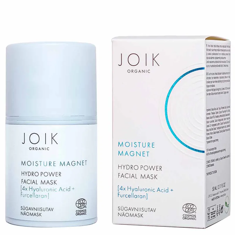 JOIK Organic Moisture Magnet Hydro Power Facial Mask Kasvonaamio 50ml Korkea Laatu