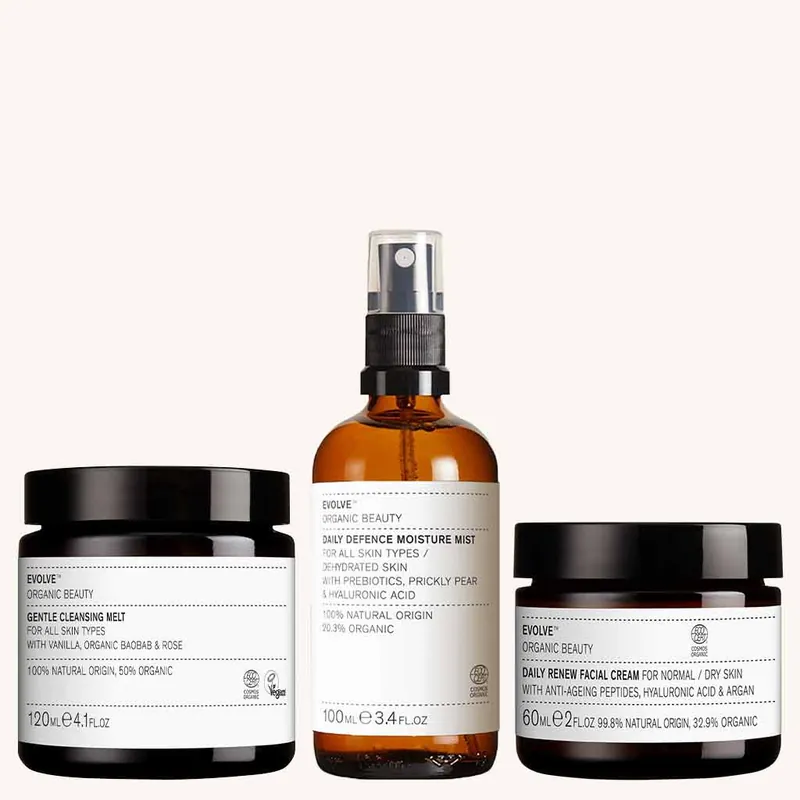 Evolve Organic Beauty Daily Skin Essentials Tuotesetti Alkuperäinen