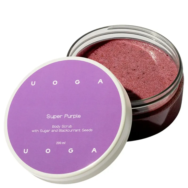 Uoga Uoga Super Purple Body Scrub Vartalokuorinta 200ml Viimeinen Mahdollisuus