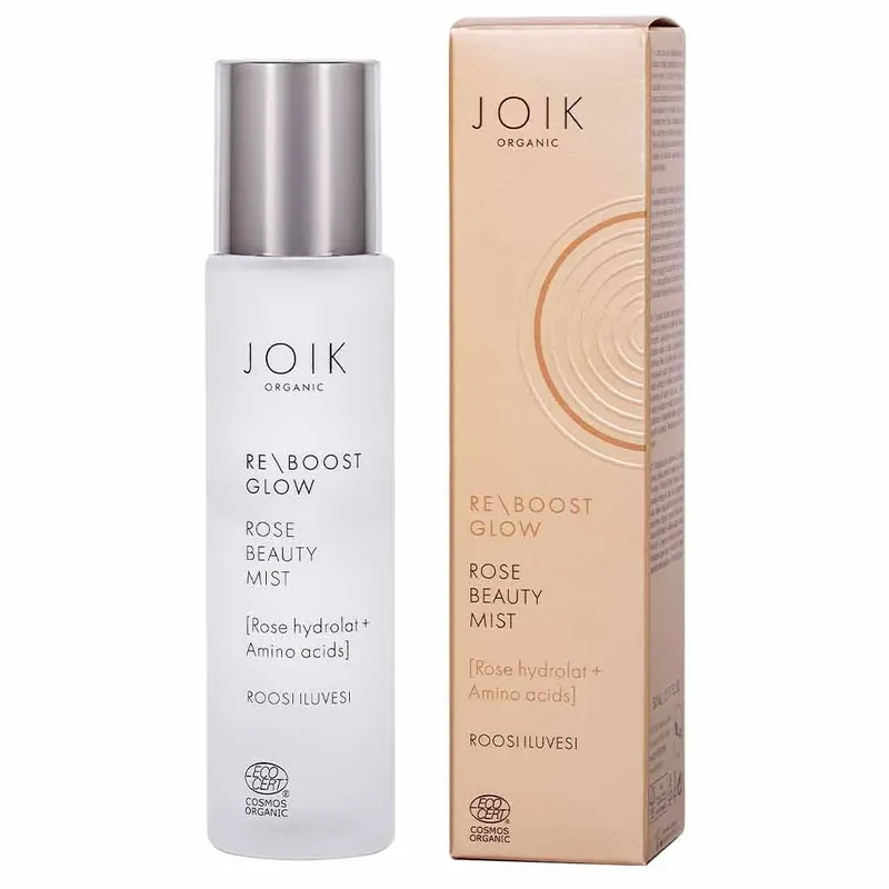 Alennettu Hinta JOIK Organic Re-Boost Glow Rose Beauty Mist Kasvosuihke 50ml