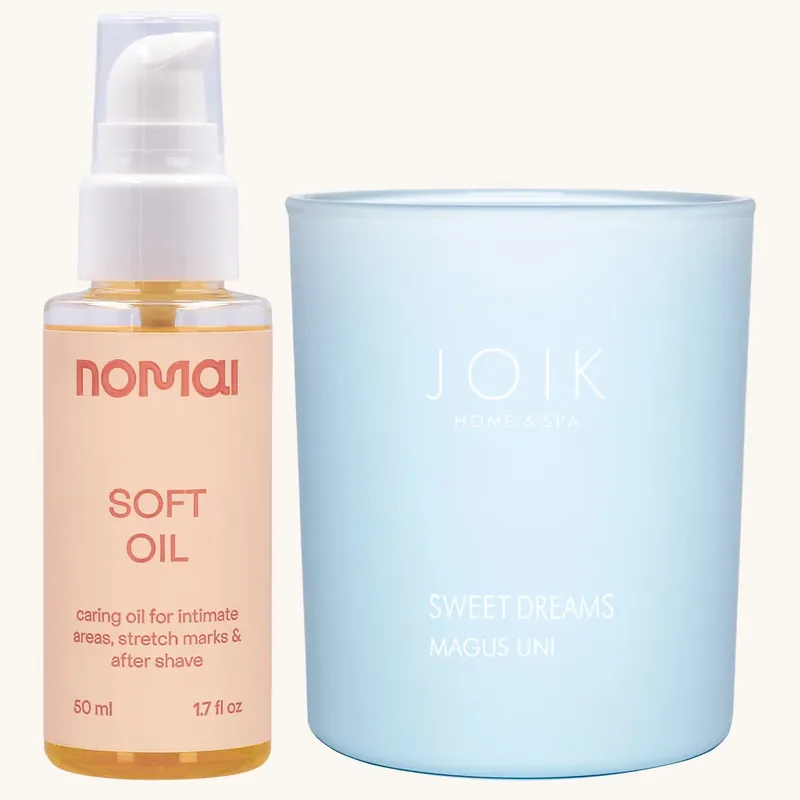 Nomai Soft Oil + JOIK Home & SPA Sweet Dreams Tuotesetti Bestseller