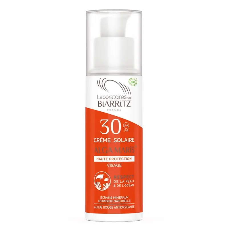 Outlet Alga Maris Aurinkovoide kasvoille SPF30 50ml Tehdashinta