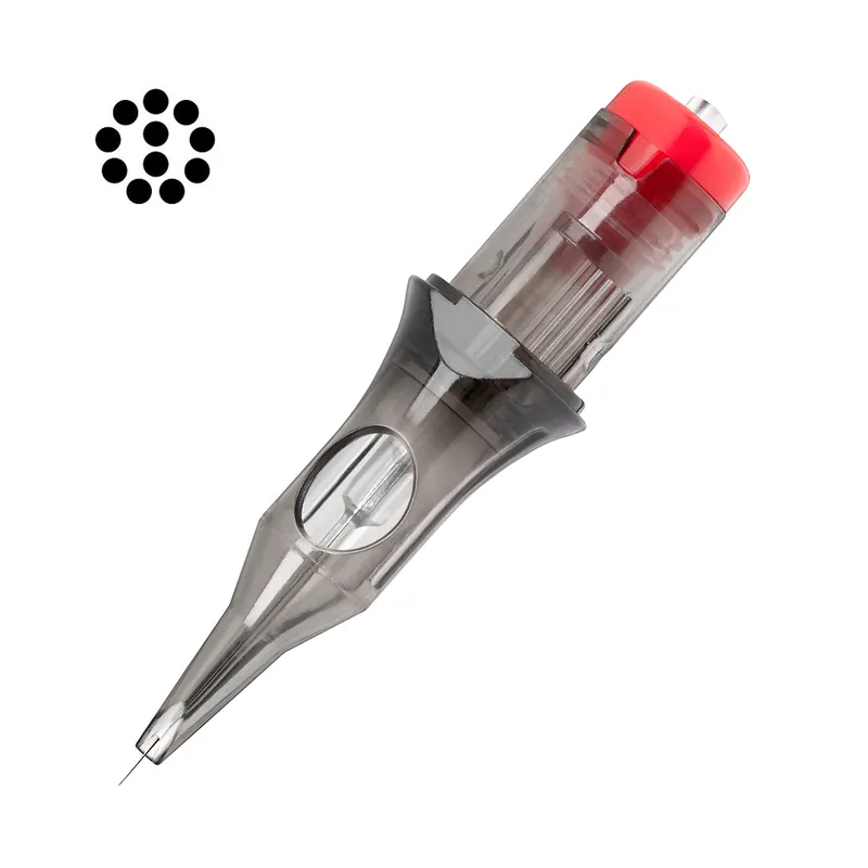 Tatuointipatruunat El Cartel V2 - 0.35 11RL Long Taper 10 kpl Eniten Myyty