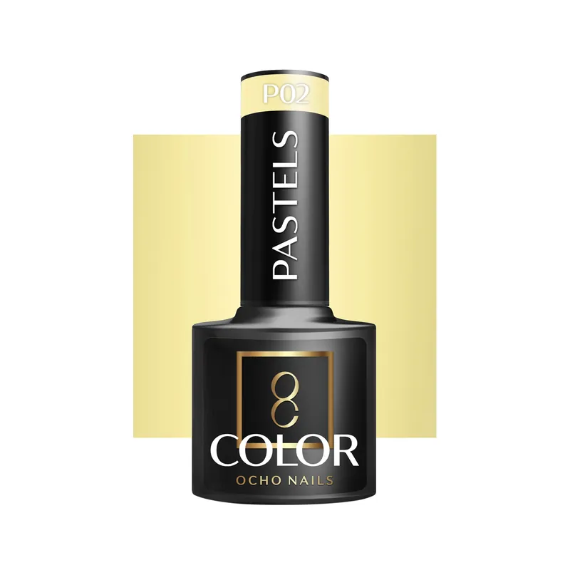 OCHO NAILS Pastels P02 -geelilakka, 5 g Vain Rajoitetun Ajan