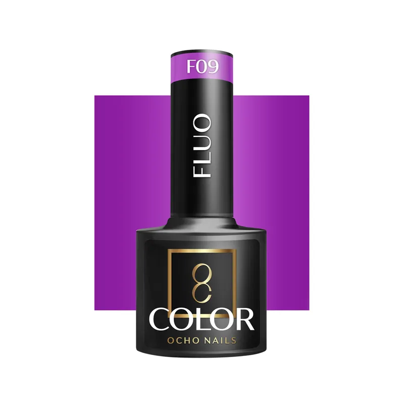 Tarjous OCHO NAILS Fluo Hybrid -kynsilakka F09, 5 g
