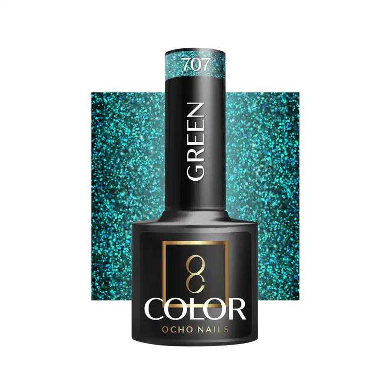 Osta Verkossa OCHO NAILS hybridikynsilakka Vihreä 707, 5 g