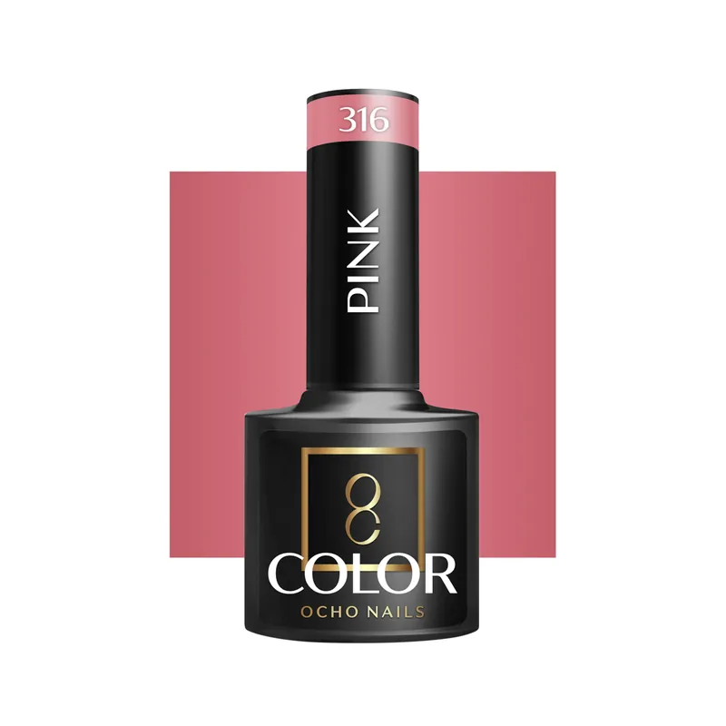 Superhinta OCHO NAILS hybridikynsilakka Pink 316, 5 g