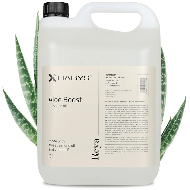 Aloe vera -hierontaöljy, 5000 ml Turvallinen Maksu