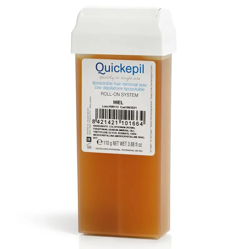 Tarjous Quickepil-vaha depilaatioon rullalla mel natural 110g