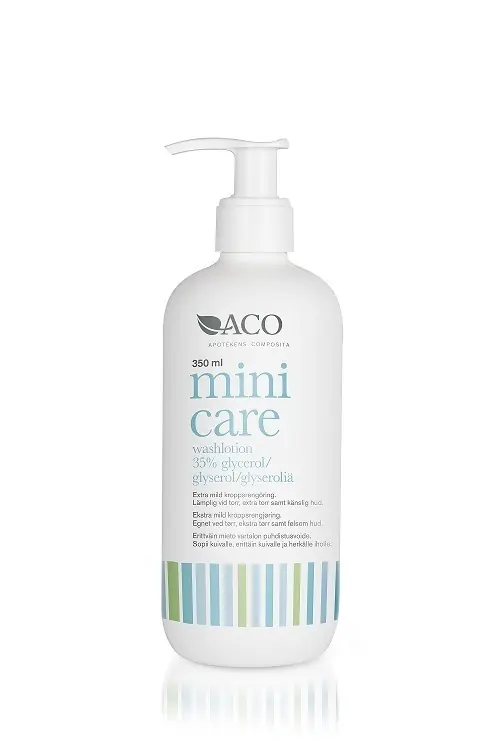 ACO Minicare Washlotion 350 ml Turvallinen Maksu