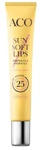 ACO Sun Soft Lips SPF25 12 ml Poisto
