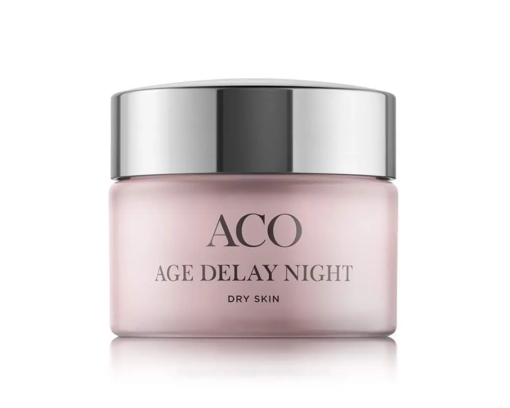 Sertifioitu ACO Age Delay Night Cream Dry Skin 50 ml