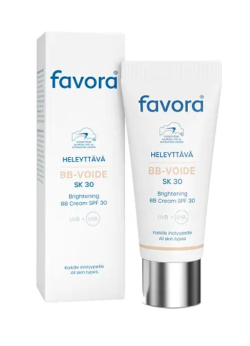 Alennus Favora Heleyttävä BB-voide SK30 40 ml
