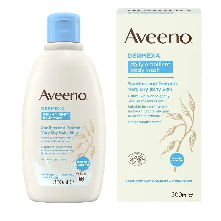 Aveeno Dermexa Daily Emollient Body Wash 300 ml Poisto