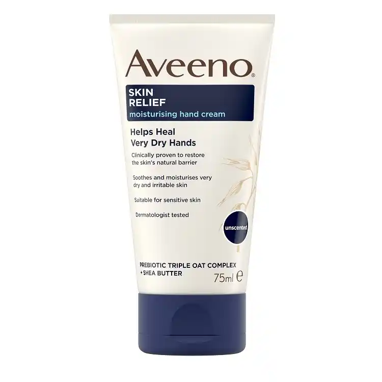 Aveeno Skin Relief Moisturising Hand Cream 75 ml Ilmainen Palautus