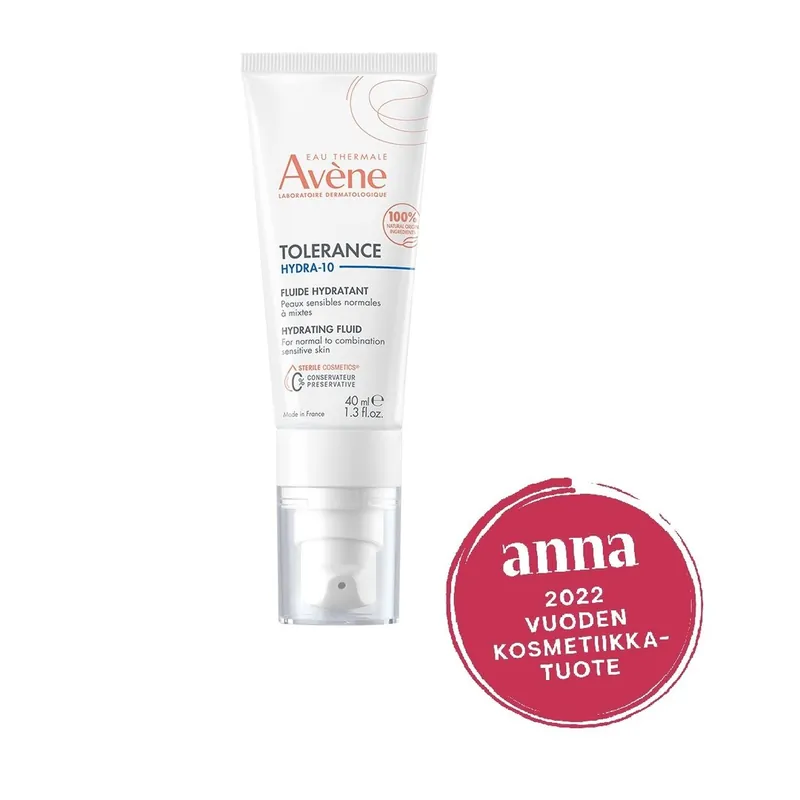 Pakollinen (Must-Have) Avène Tolerance HYDRA-10 Fluid 40 ml