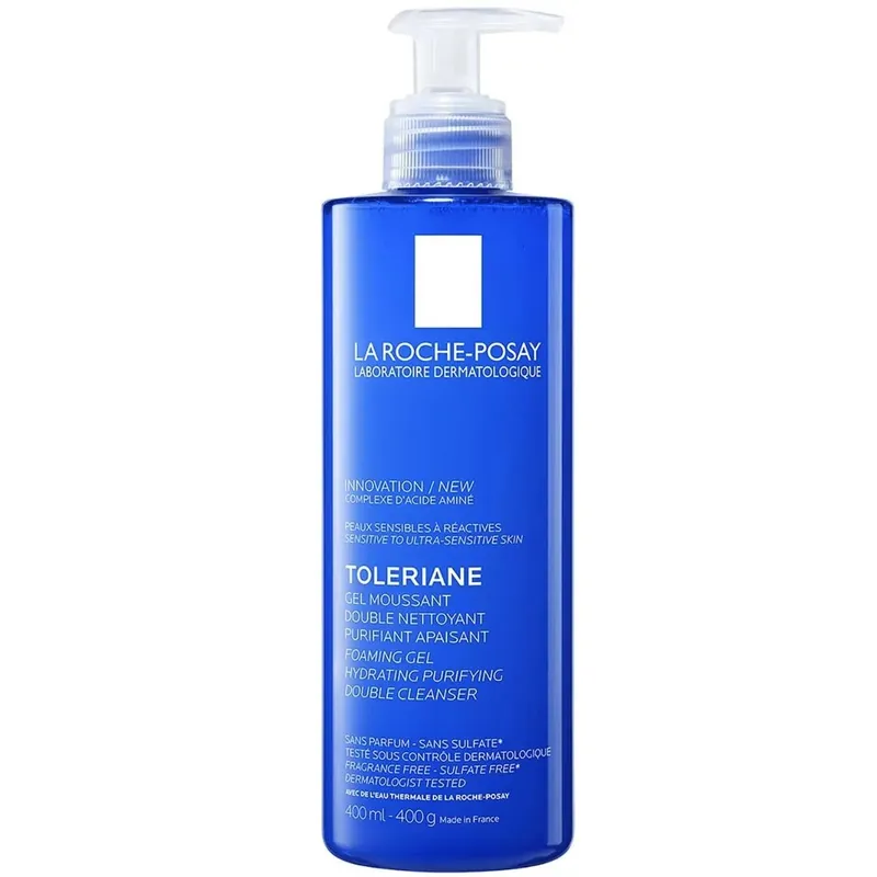 Tilaa Nyt La Roche-Posay Toleriane 2-in-1 vaahtoava puhdistusgeeli 400 ml