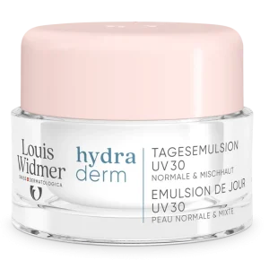 Uusi Malli Louis Widmer Hydraderm Day Emulsion UV30 hajusteeton 50 ml