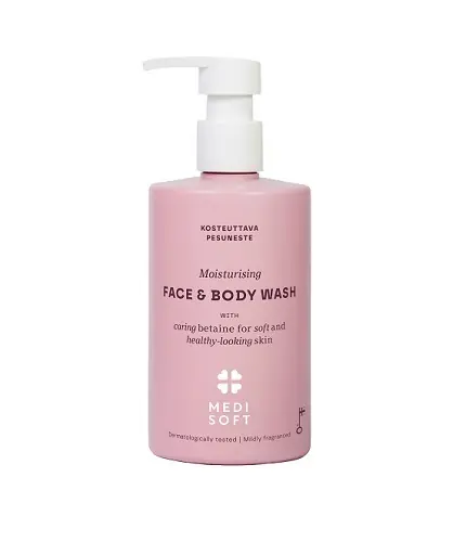 Ilmainen Palautus Medisoft Moisturising Face & Body Wash 290 ml