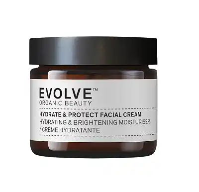 Evolve Organic Beauty Hydrate & Protect Facial Cream Kasvovoide 60ml Alennettu Hinta
