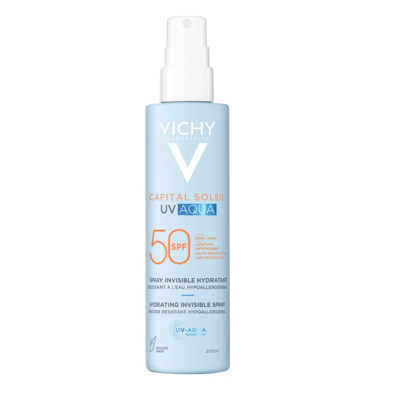 Tilaa Nyt Vichy Capital Soleil UV-Aqua Invisible Spray SPF50 200 ml